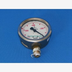 2.5" Vacuum Gauge, 1/4", Wika S 2.5" Vacuum Gauge, 1/4", Wika S